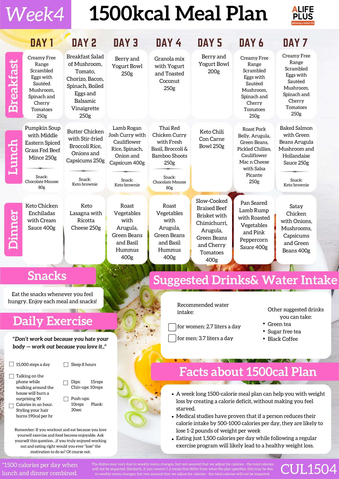 1500cal Ultimate Meal Set #4 - Image 2