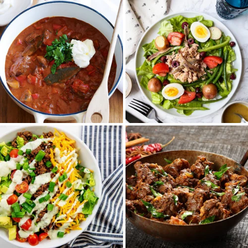 7 Days Fixed Keto Meal Plan - Lunch & Dinner