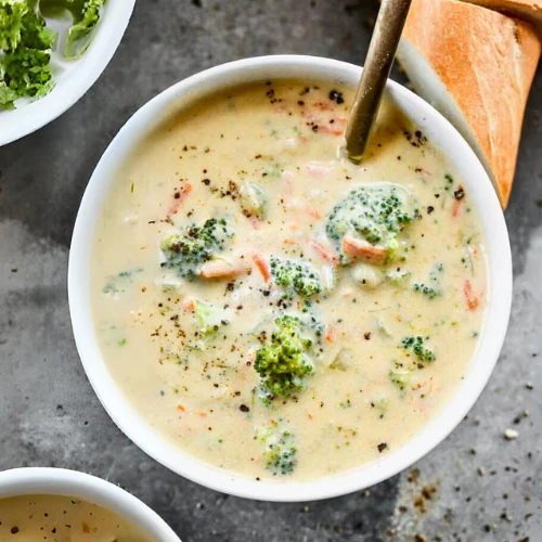 Broccoli and Cheddar Soup (NDIS)