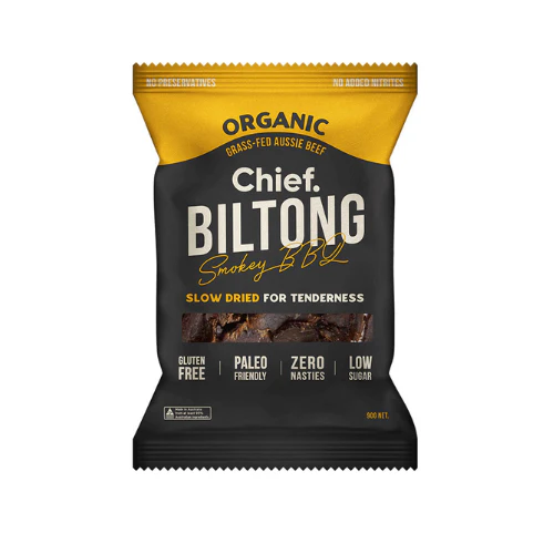 Chief Smokey BBQ Biltong 30g (NDIS)