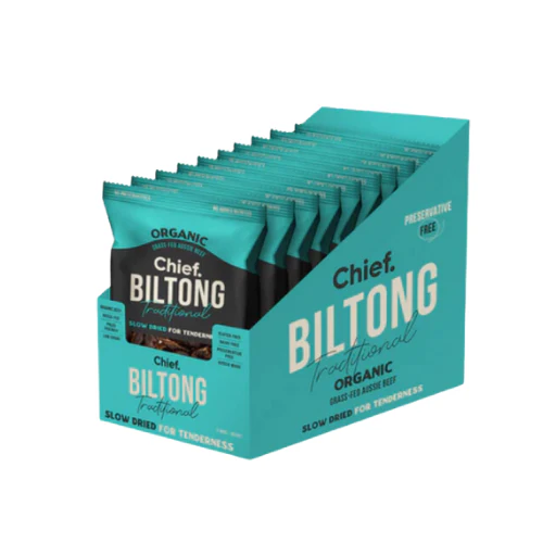 Chief Traditional Beef Biltong 30g (NDIS) - Image 2