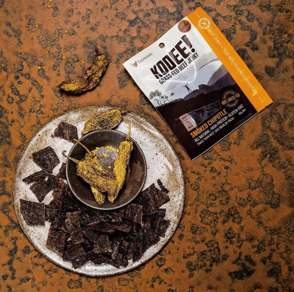 Kooee! Snacks Beef Jerky - Smoked Chipotle (Gluten Free) - 30g. - Image 3