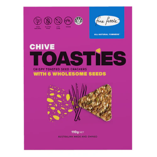 Fine Fettle Toasties (Chive) - 110g
