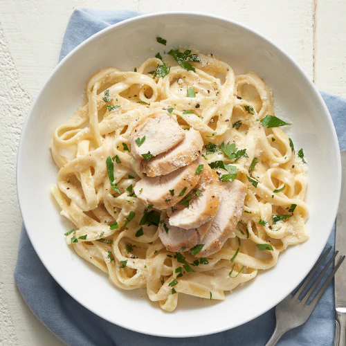 Free Range Chicken Alfredo pasta
