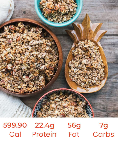 Granola mix with Yogurt and Toasted Coconut (Breakfast) - Image 3