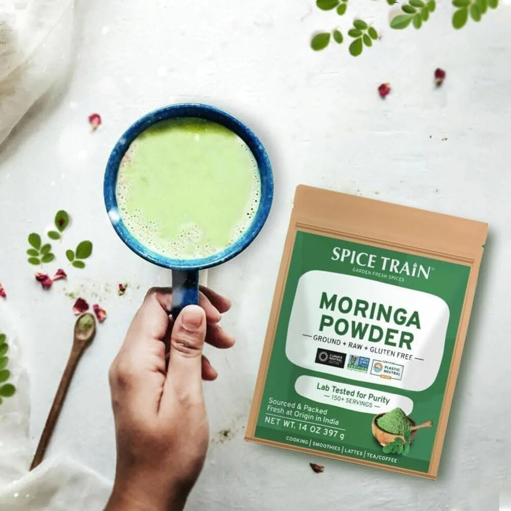 Moringa Powder – Nutrient-Rich Superfood for Smoothies & Tea | 397g - Image 6
