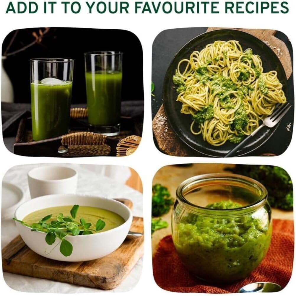Moringa Powder – Nutrient-Rich Superfood for Smoothies & Tea | 397g - Image 7