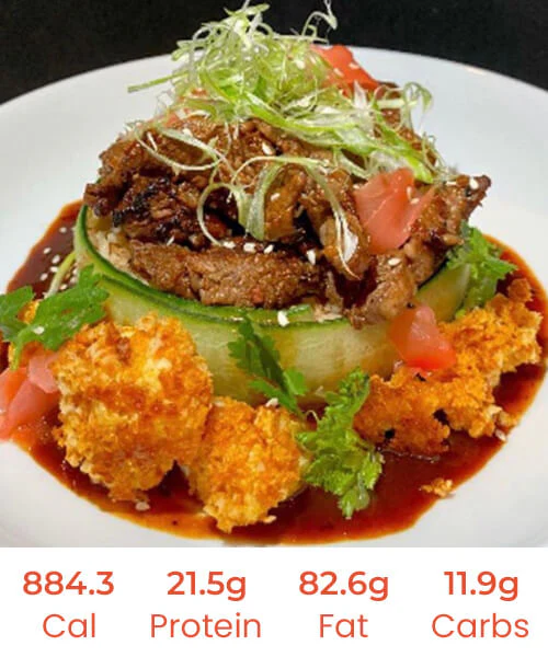 Mouth Tentalizing Korean BBQ Beef with Siracha Cauliflower and Konjac Noodles - Image 3