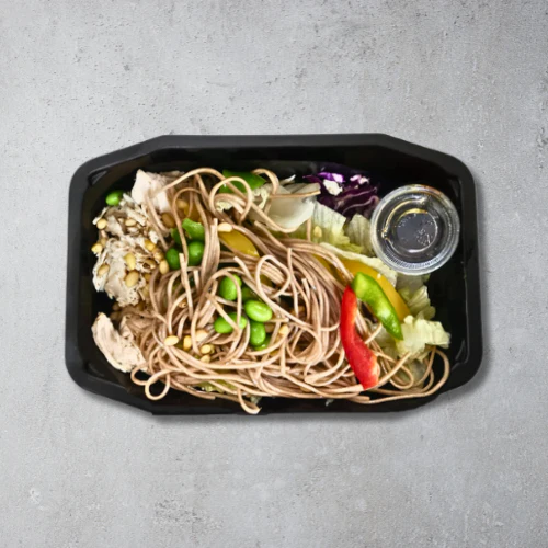 Soba Noodles with Asian Flavoured Aroma Chicken Salad (Organic) - Image 2