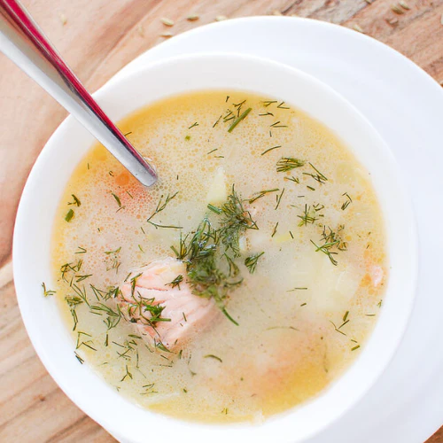 Tasmanian Salmon Soup